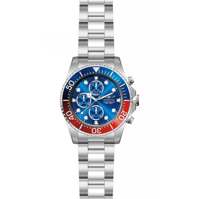 INVICTA Men's Pro Diver Sea Dweller Chronograph 43mm Pepsi Watch