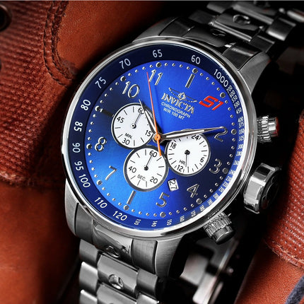 INVICTA Men's S1 Rally Champion Chronograph Blue Watch