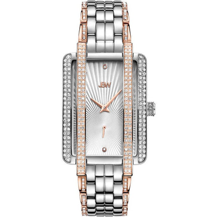 JBW Women's Mink .12 ctw Diamond Stainless Steel J6358D Watch