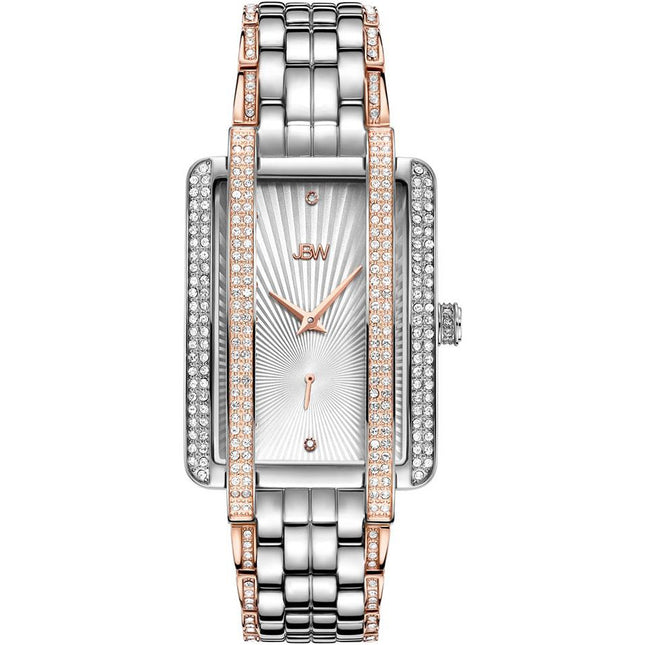 JBW Women's Mink .12 ctw Diamond Stainless Steel J6358D Watch