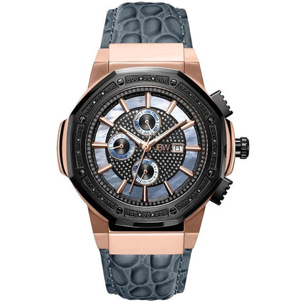 JBW Saxon 10 YR Grey/Blue Watch