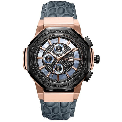 JBW Saxon 10 YR Grey/Blue Watch