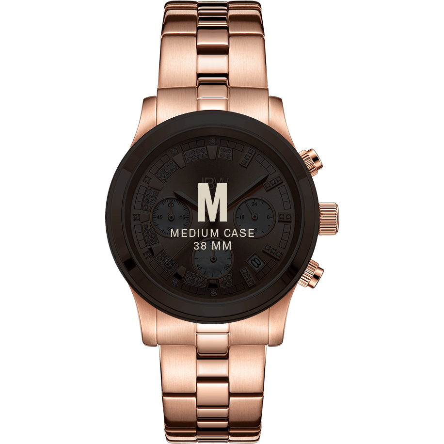 JBW Alessandra 21 Diamonds Rose Gold Watch