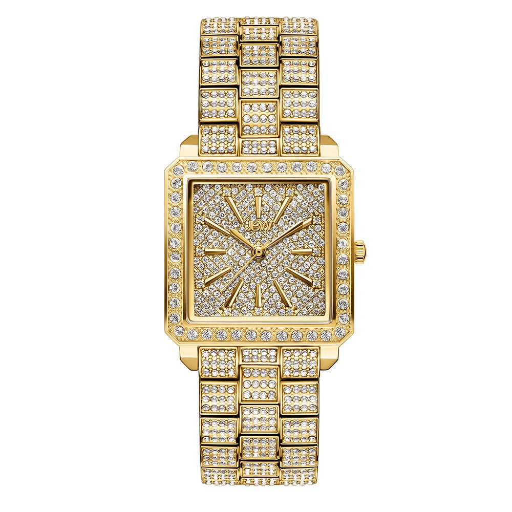 JBW Cristal Square 28 Diamonds Watch