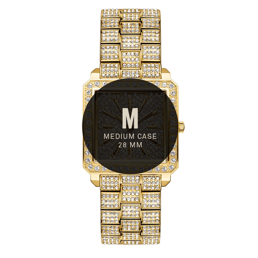 JBW Cristal Square 28 Diamonds Watch