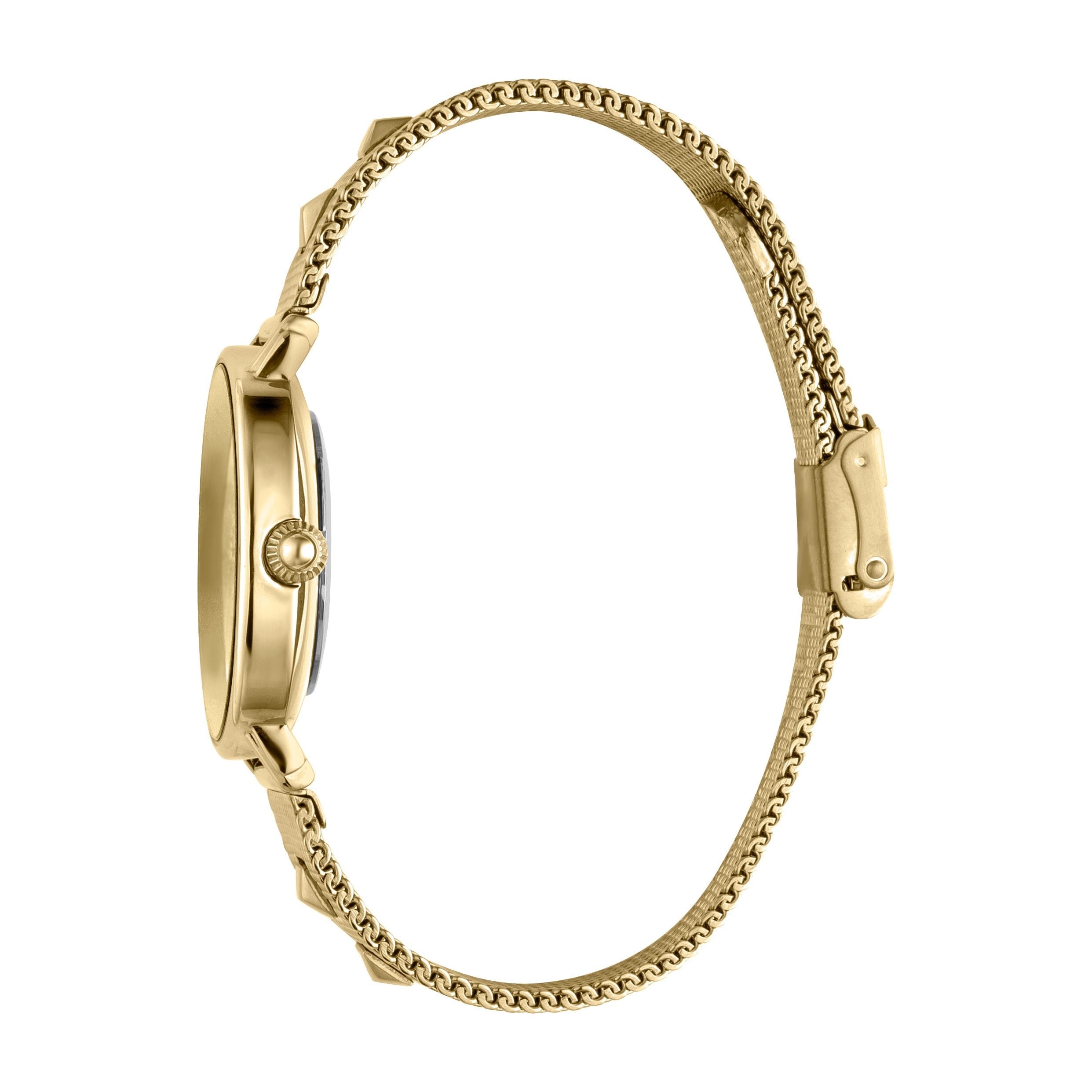 JUST CAVALLI Animalistic Milanese Gold + Free Bracelet Watch