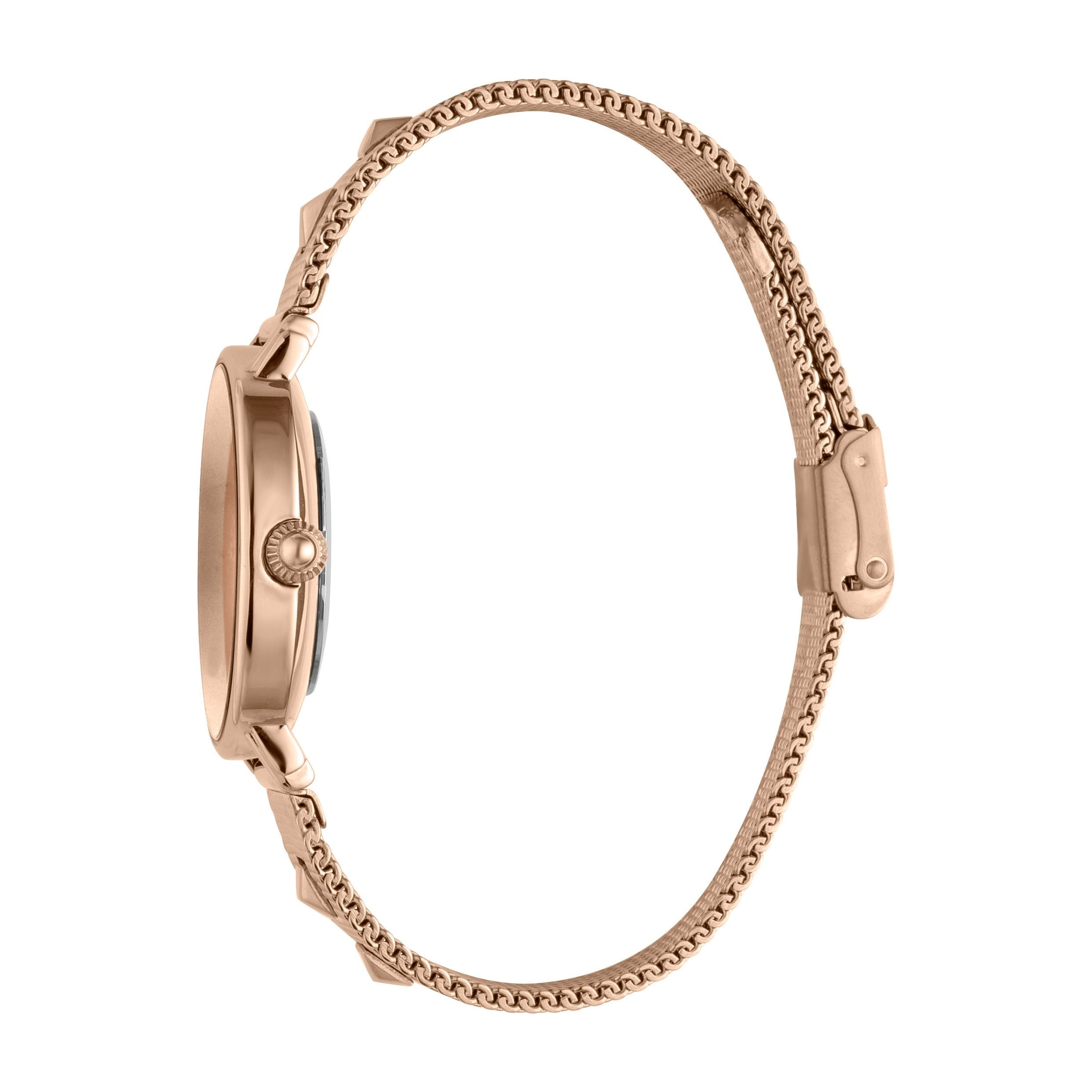JUST CAVALLI Animalistic Milanese Rose Gold + Free Bracelet Watch
