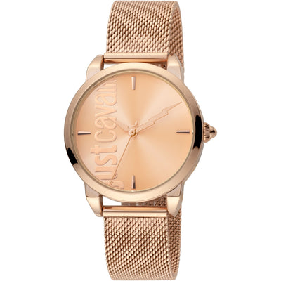 JUST CAVALLI Classic JC Milanese Rose Gold Watch