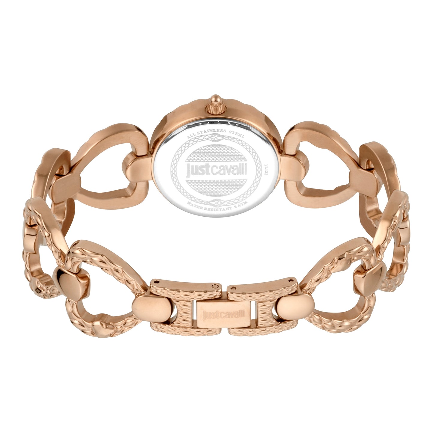 JUST CAVALLI Link Bracelet Steel Rose Gold Watch