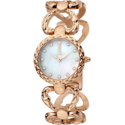 JUST CAVALLI Link Bracelet Steel Rose Gold Watch