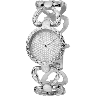 JUST CAVALLI Link Bracelet Steel Silver Bing Watch