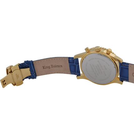 Men's Air Traveller Diamond Watch 46mm Blue Edition