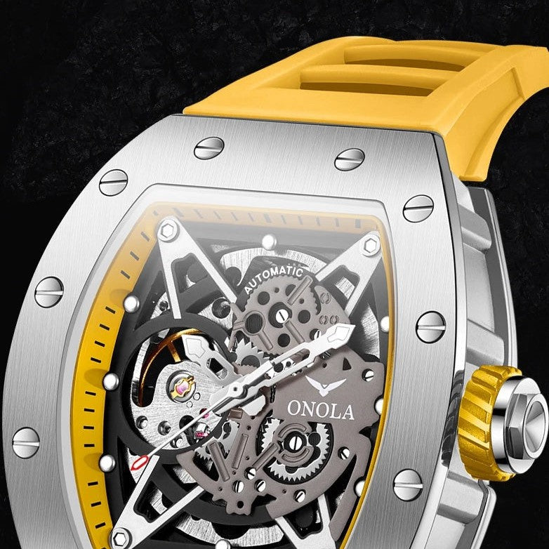 ONOLA Fantasia-X Balance Wheel Skeleton AUTOMATIC Watch