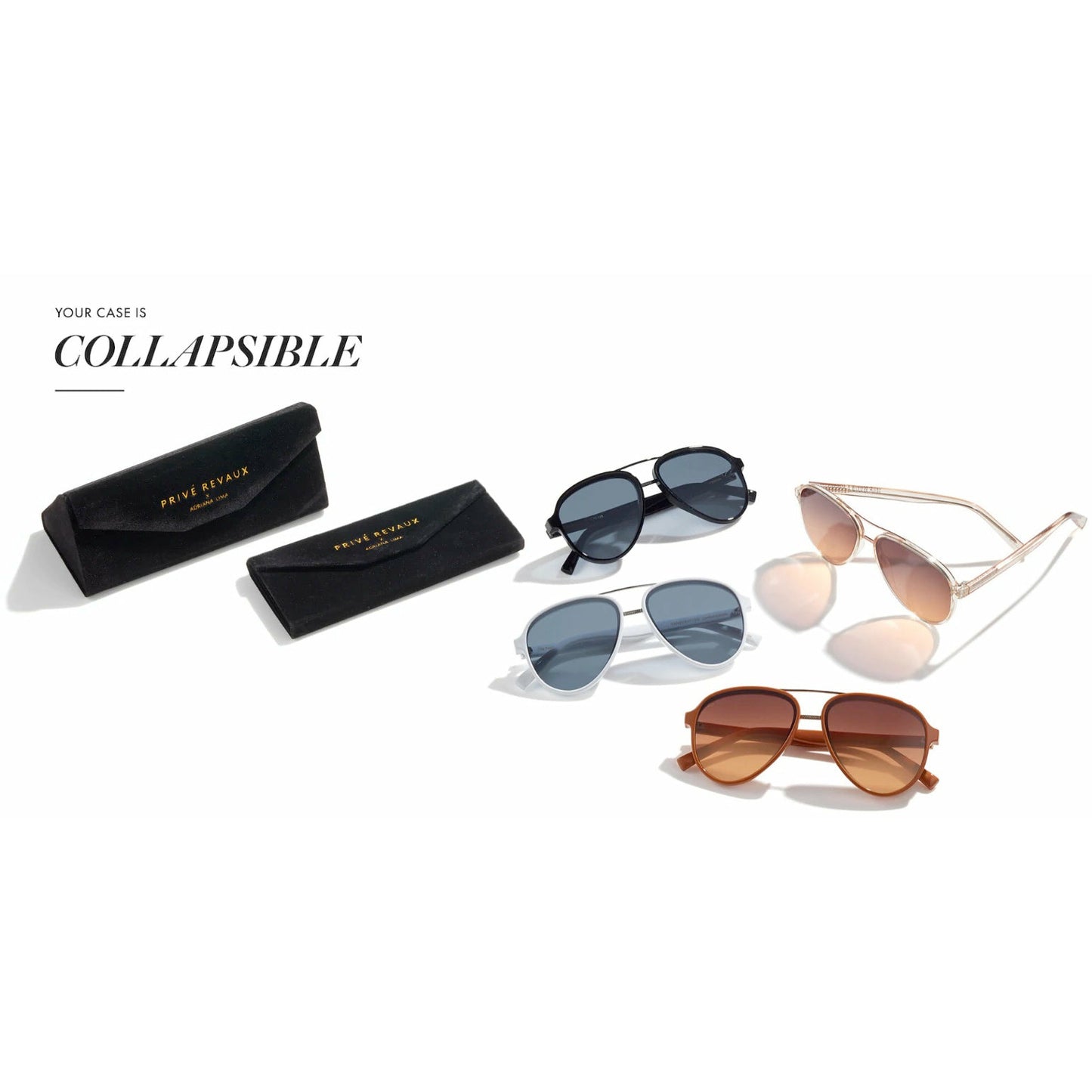 PRIVE REVAUX PANTHER x Adriana Lima - Toffee Sunglasses