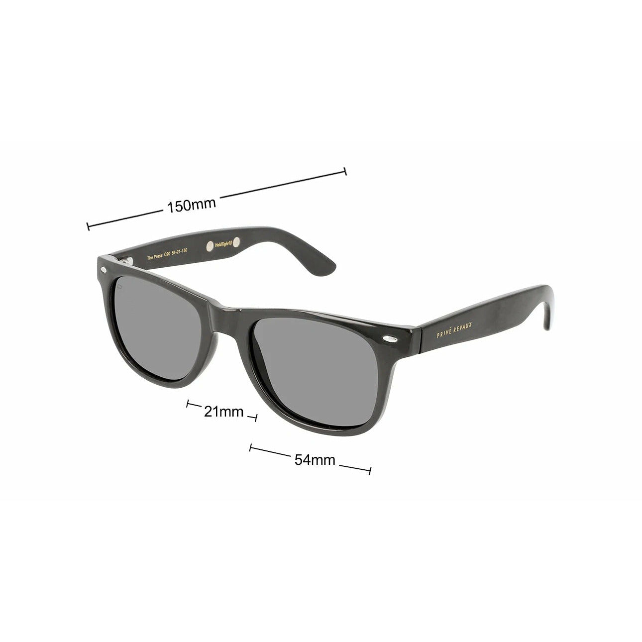 PRIVE REVAUX PRESS - MAGNET / Deep Chocolate Tortoise Sunglasses