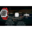 TSAR BOMBA Quartz Waterproof Watch TB8204Q-09 / Black / Red