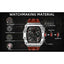 TSAR BOMBA Quartz Waterproof Watch TB8204Q-11 / Silver / Orange