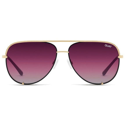 QUAY HIGH KEY RIVET Sunglasses