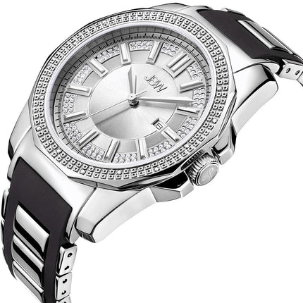 JBW Regal Silver/Black Watch