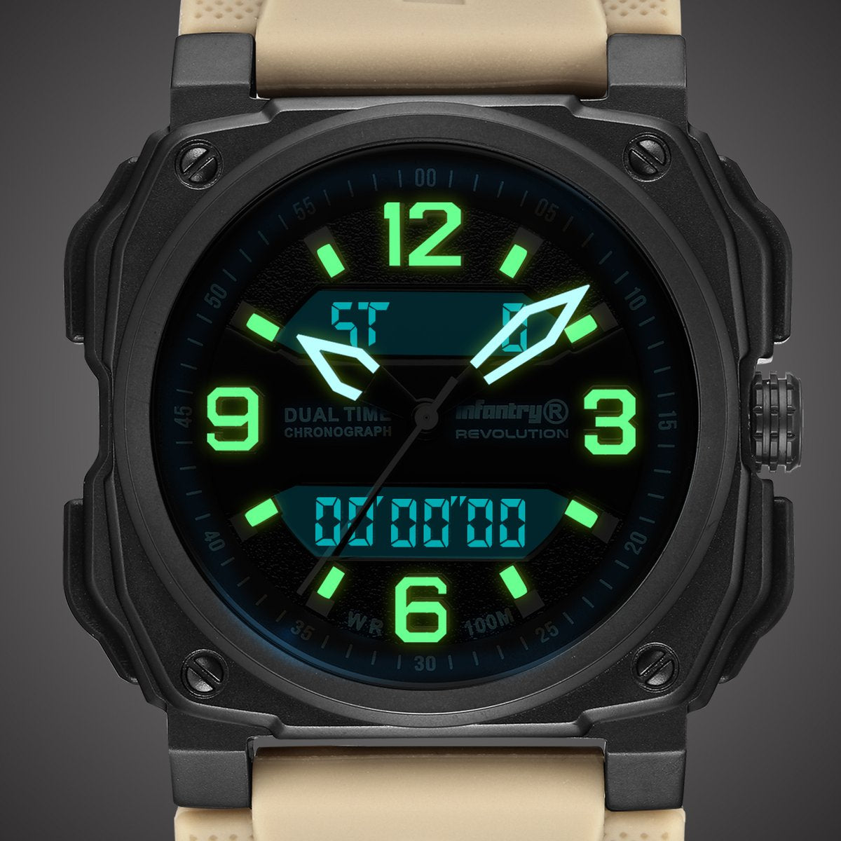 INFANTRY REVOLUTION Revolution Dual Timer Watch