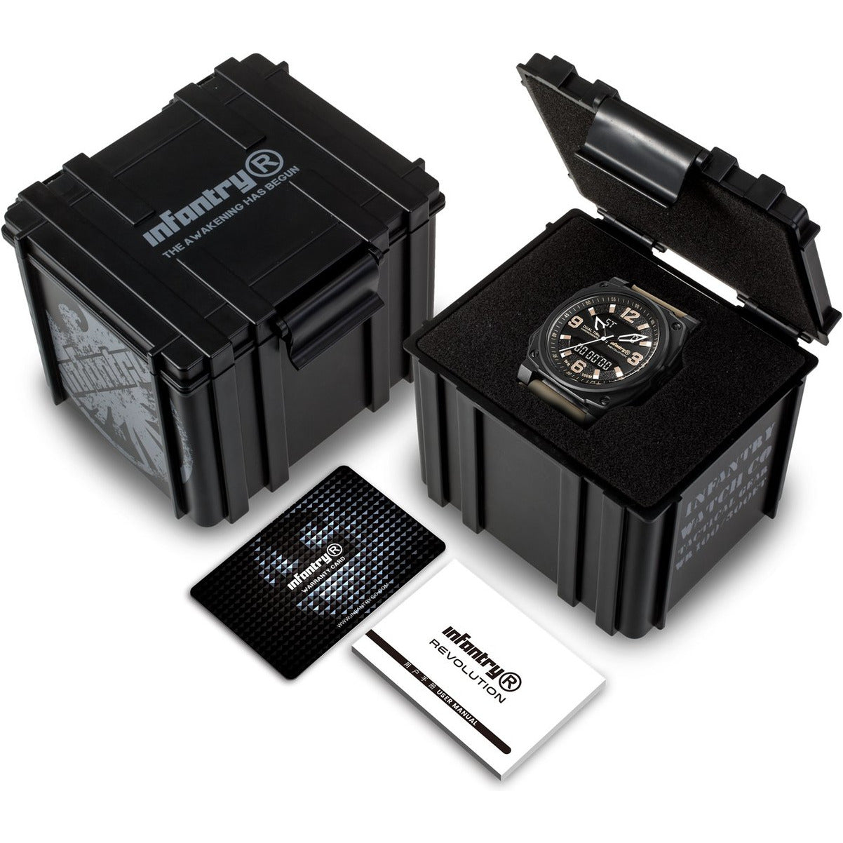 INFANTRY REVOLUTION Revolution Dual Timer Watch