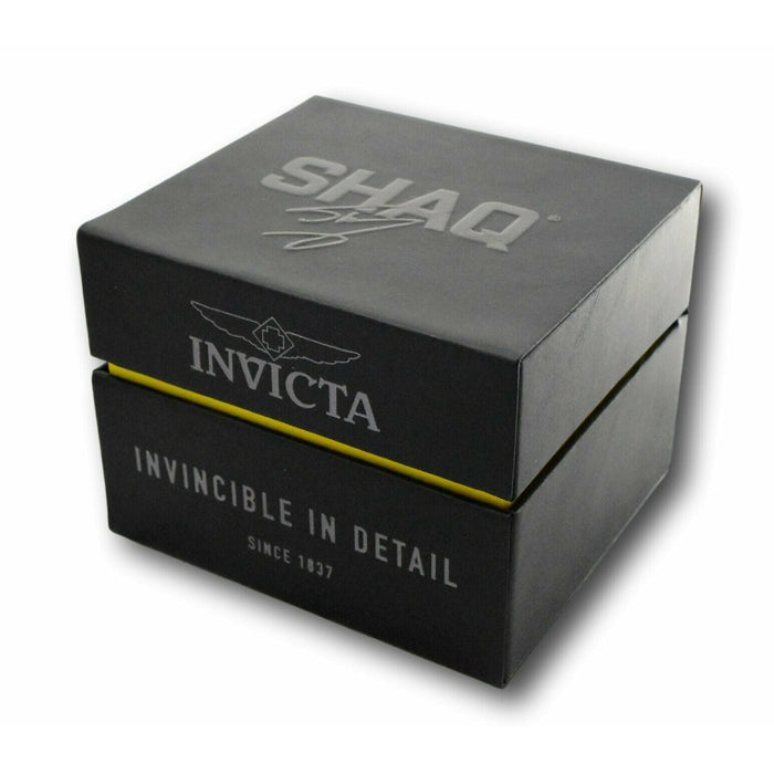 INVICTA Men's SHAQ Black Ionic/Rose Gold Diamond Edition Watch