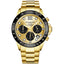 STUHRLING ORIGINAL Monaco Le Mans Aquadiver Gold/Black Watch