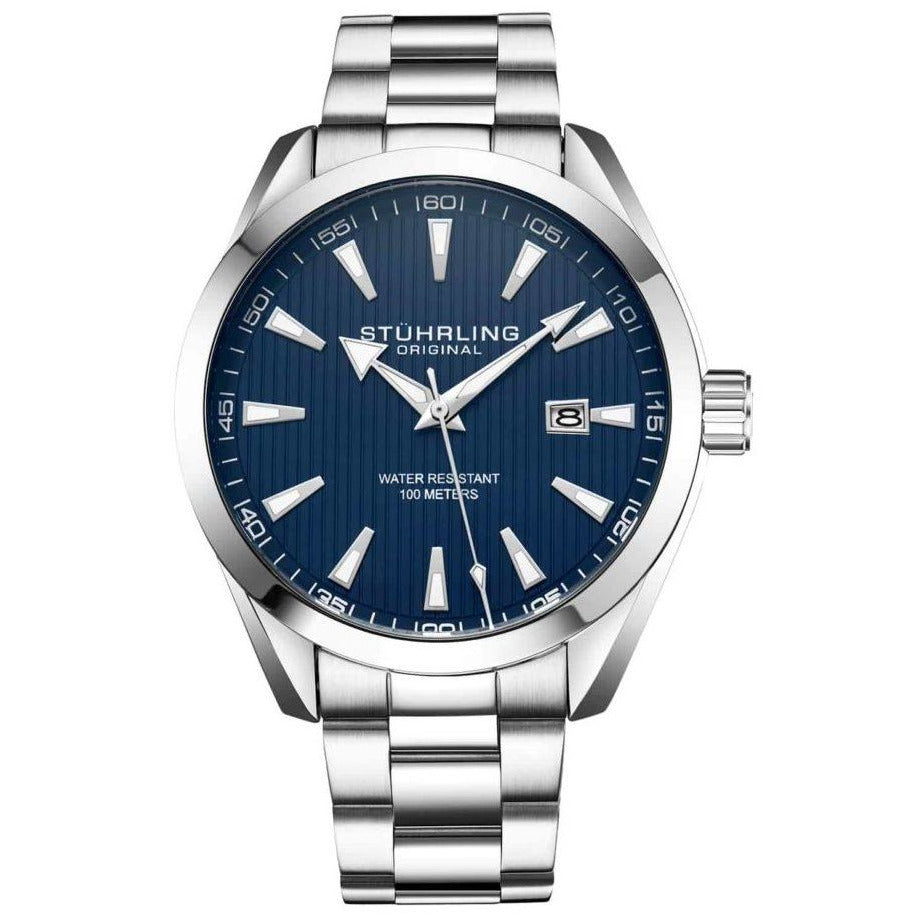 STUHRLING ORIGINAL Forte 42mm Classic Blue Watch