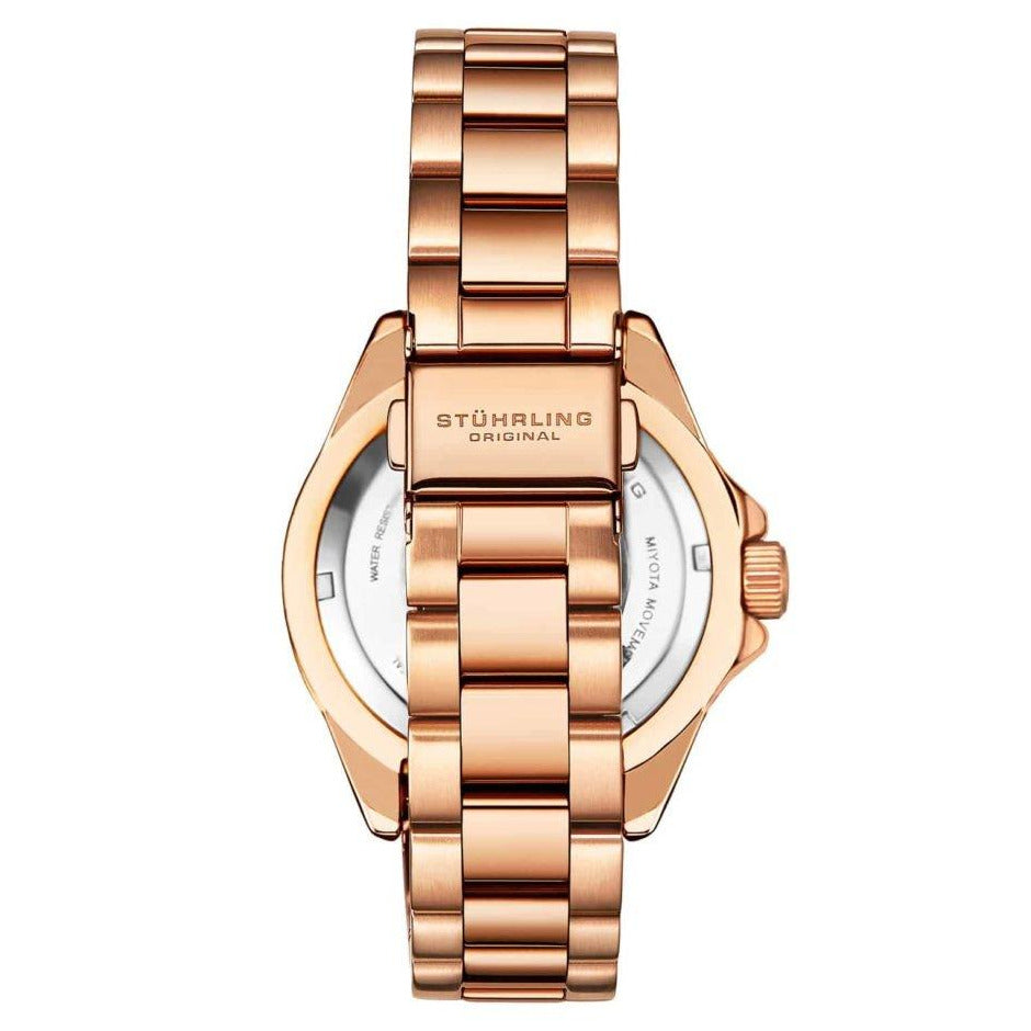 STUHRLING ORIGINAL StarSea Rose Gold 39mm Watch