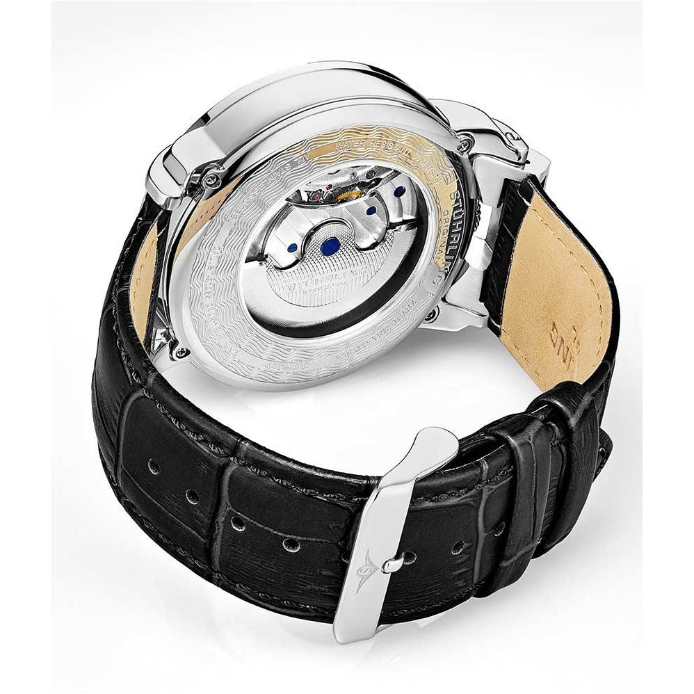 STUHRLING ORIGINAL Menai Automatic 47mm Skeleton Watch