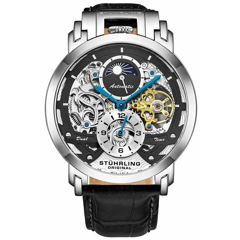 STUHRLING ORIGINAL Menai Automatic 47mm Skeleton Watch