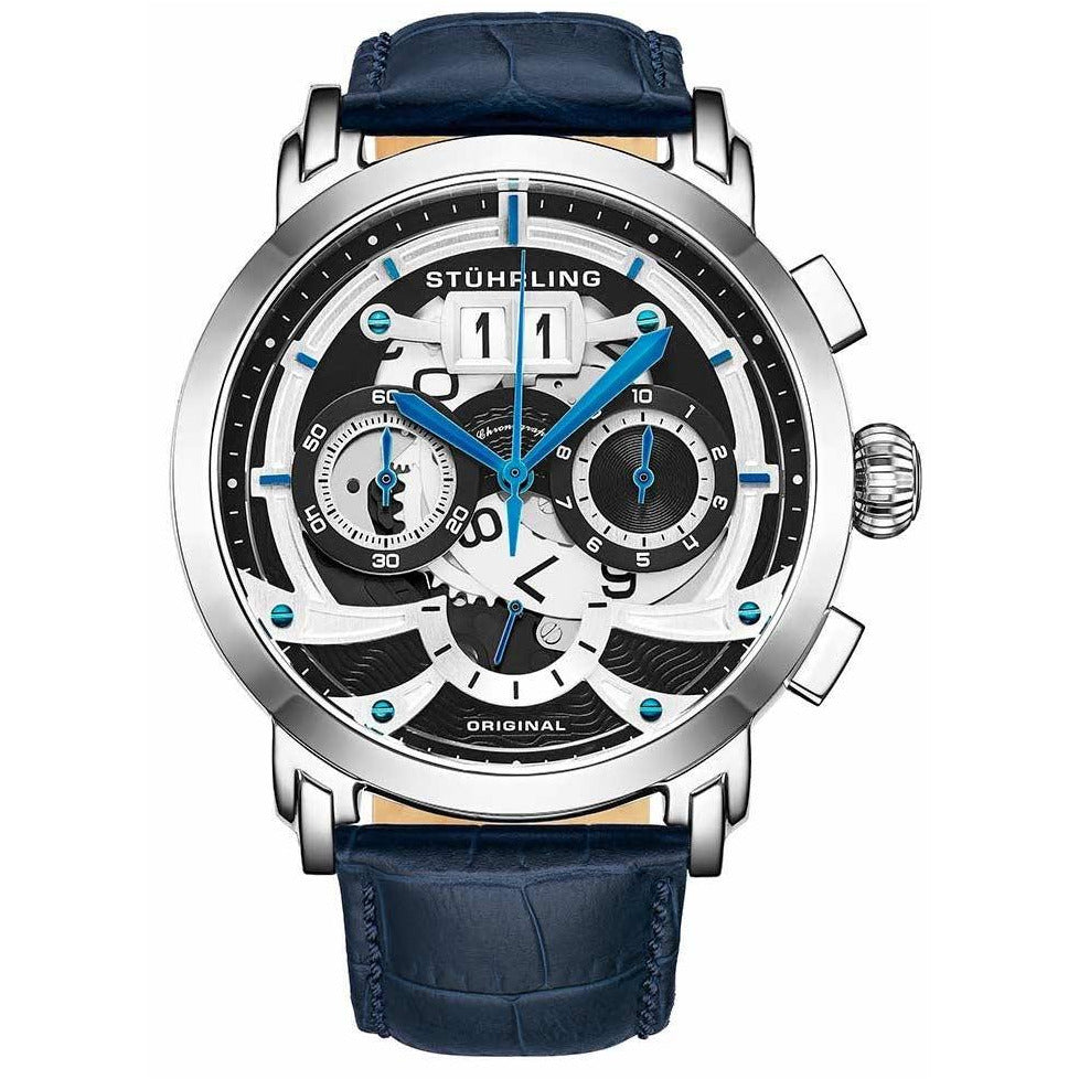 STUHRLING ORIGINAL Andover Chronograph 47mm Watch