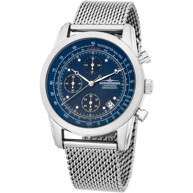 THUNDERBIRDS Landmark Chronograph Blue Watch