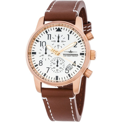 THUNDERBIRDS Huron Chronograph Rose Gold Watch