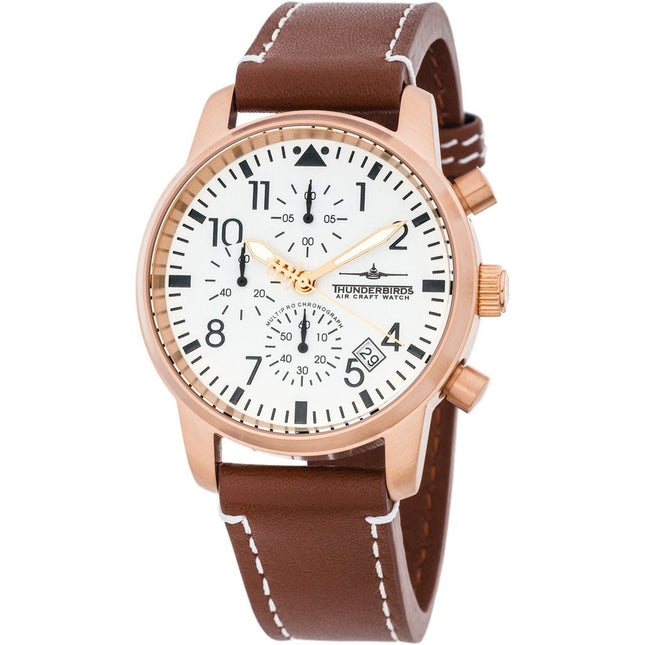 THUNDERBIRDS Huron Chronograph Rose Gold Watch