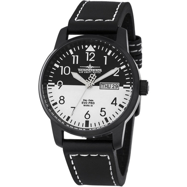 THUNDERBIRDS Evolution Pro Black/White Watch