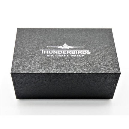 THUNDERBIRDS Landmark Chronograph Leather Gold/Brown Watch