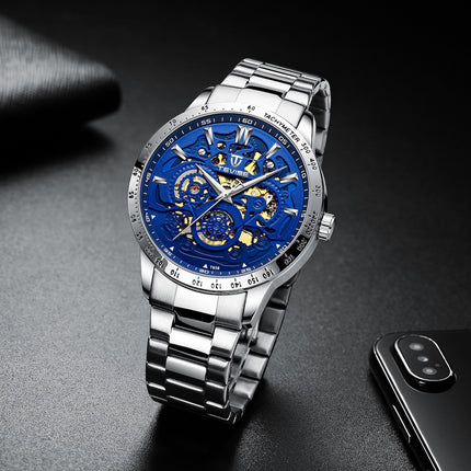 TEVISE Machino Automatic Blue Watch