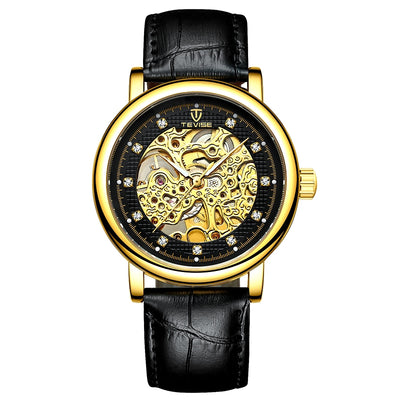 TEVISE Metropolis II Leather Gold/Black Watch