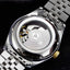 TEVISE Classic Automatic Calendar Silver/Silver Watch
