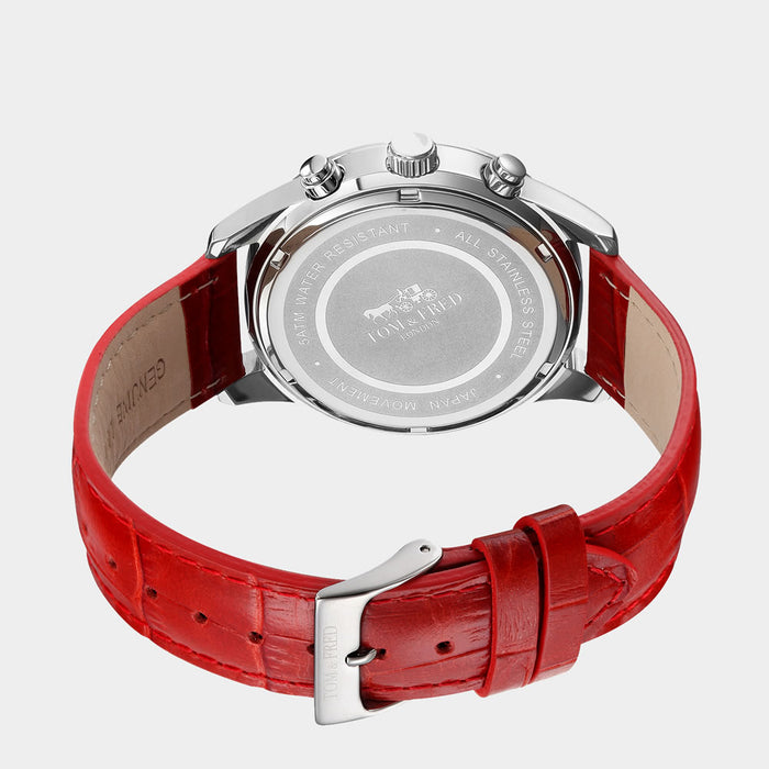 TOM & FRED British Racing 59 Scarlet Red Watch