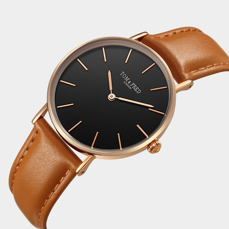 TOM & FRED Draycott Tan Watch