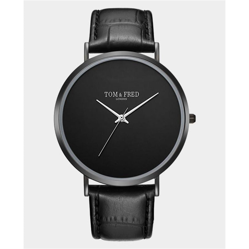 TOM & FRED Peake Black 40mm Watch