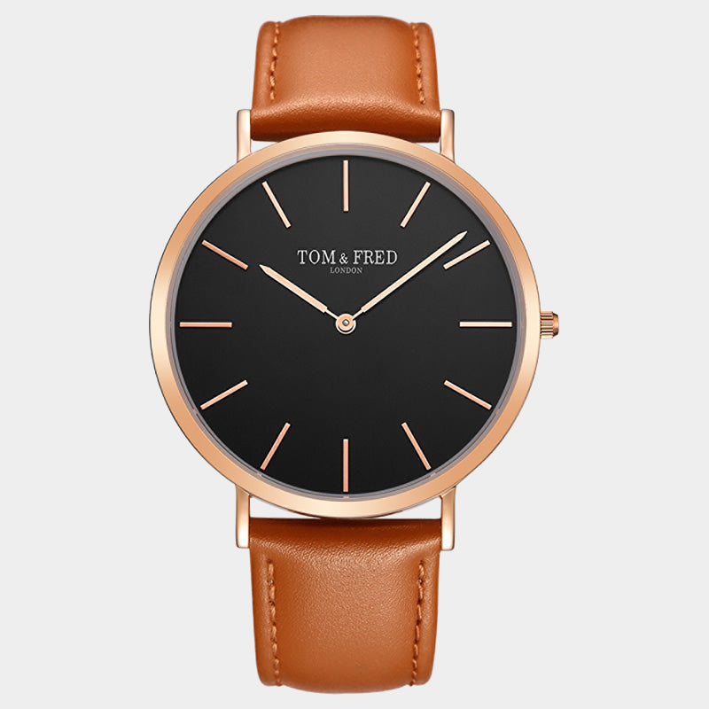 TOM & FRED Hyde Tan 40mm Watch
