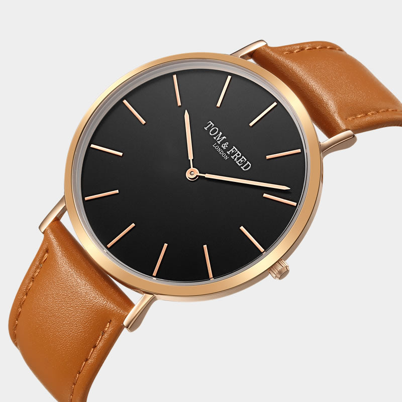 TOM & FRED Hyde Tan 40mm Watch