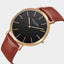 TOM & FRED Hyde Brown 40mm Watch