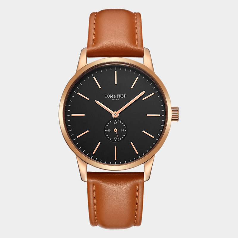 TOM & FRED Mairi Rose/Tan Watch