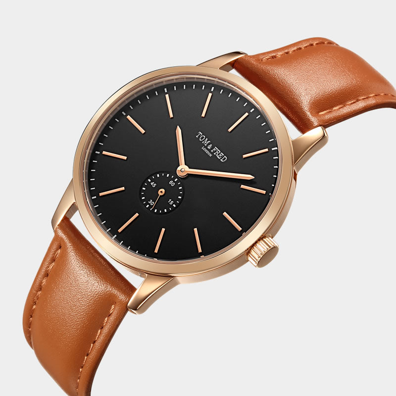 TOM & FRED Mairi Rose/Tan Watch