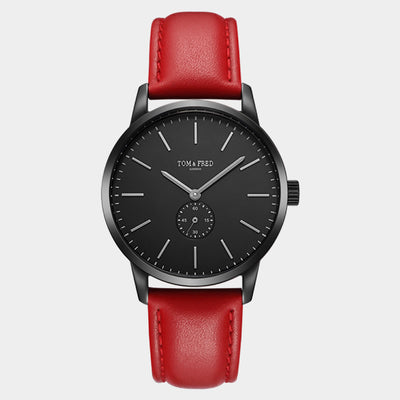 TOM & FRED Mairi Black/Red Watch