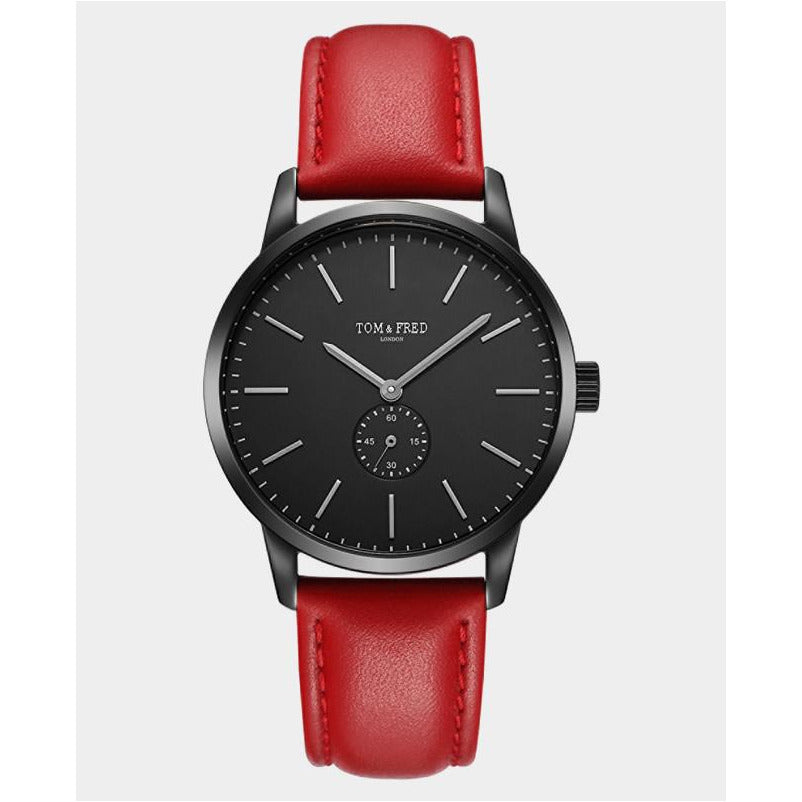 TOM & FRED Mairi Black/Red Watch